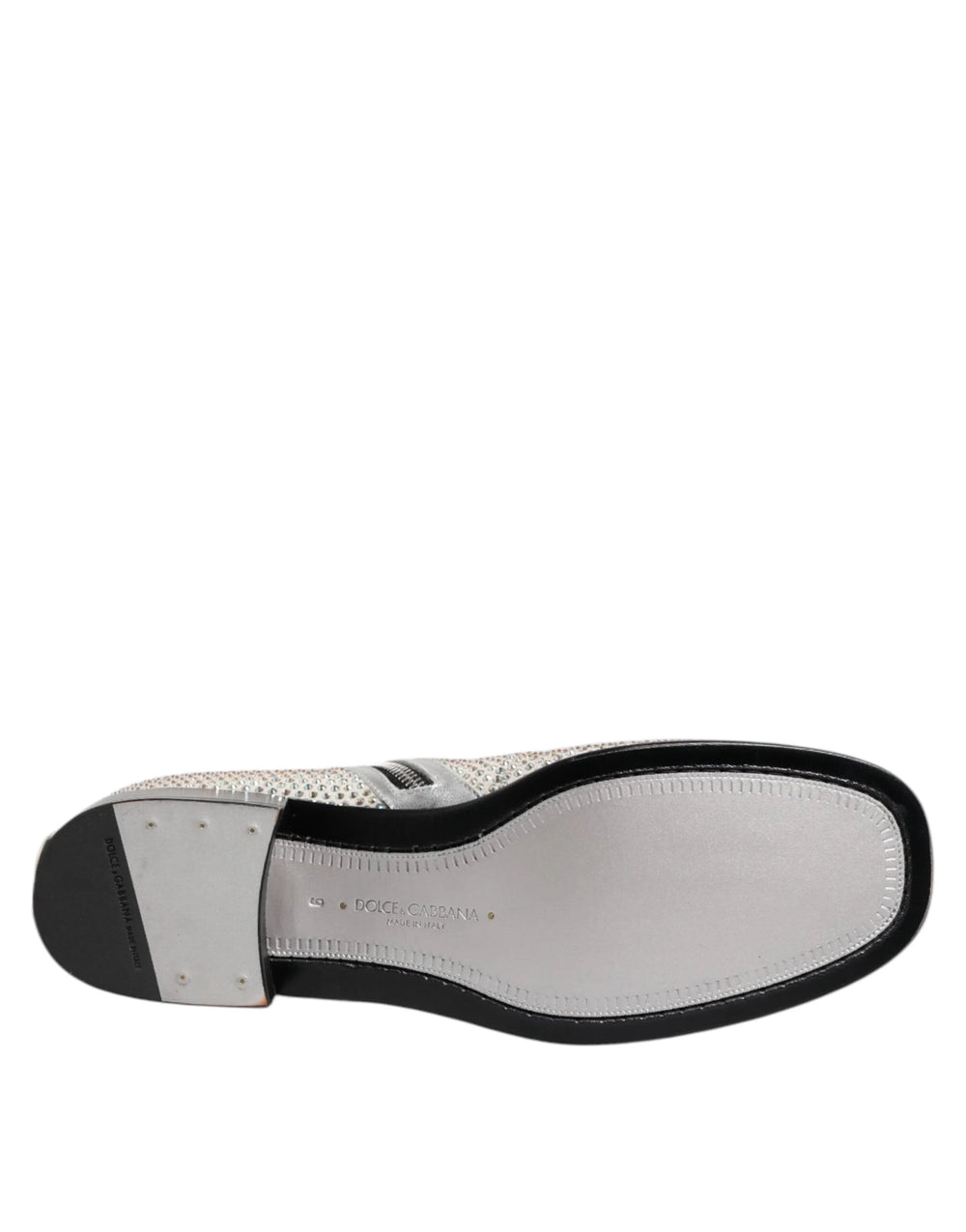 Dolce & Gabbana White Strass DG Logo Heels Ankle Boots Shoes - Boots