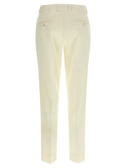 Dolce & Gabbana White Virgin Wool Dress Pants - IT42