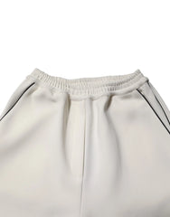 Dolce & Gabbana White Viscose Wide Leg Pull On Pants - IT40|S - Trousers