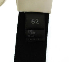 Dolce & Gabbana White Waist Silk Cummerbund Belt - Suspenders