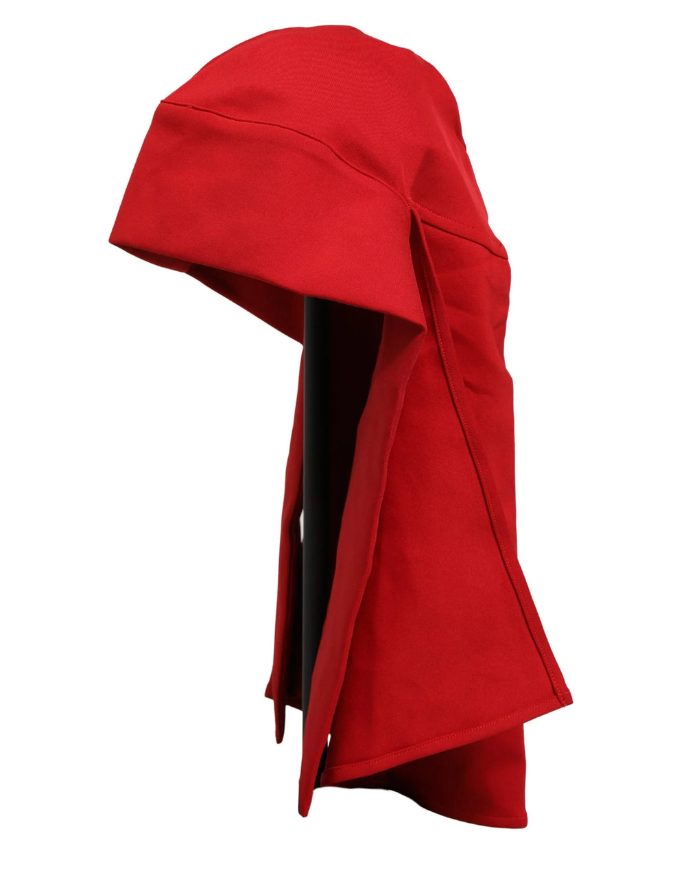 Dolce & Gabbana Women Red Polyester Whole Head Wrap Capello Hat - 57 cm|S