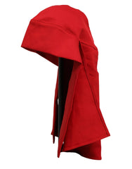 Dolce & Gabbana Women Red Polyester Whole Head Wrap Capello Hat - 57 cm|S