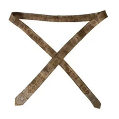 Dolce & Gabbana Yellow 100% Silk Wheel Print Adjustable Men Tie - Neckties