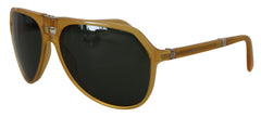 Dolce & Gabbana Yellow Acetate Black Lens Aviator DG4196 Sunglasses - Sunglasses