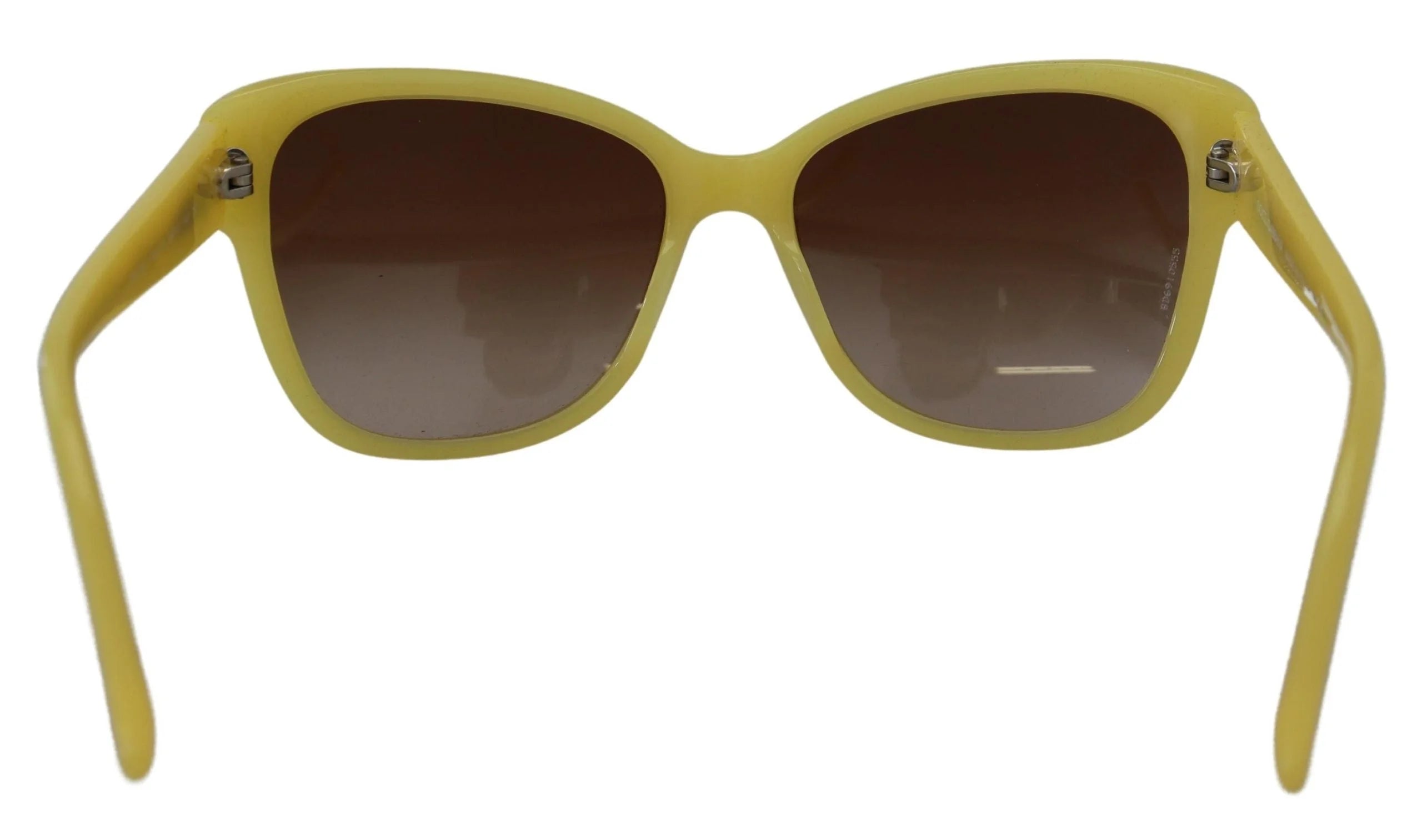 Dolce & Gabbana Yellow Acetate Frame Stars Embellishment DG4124 Sunglasses - Sunglasses
