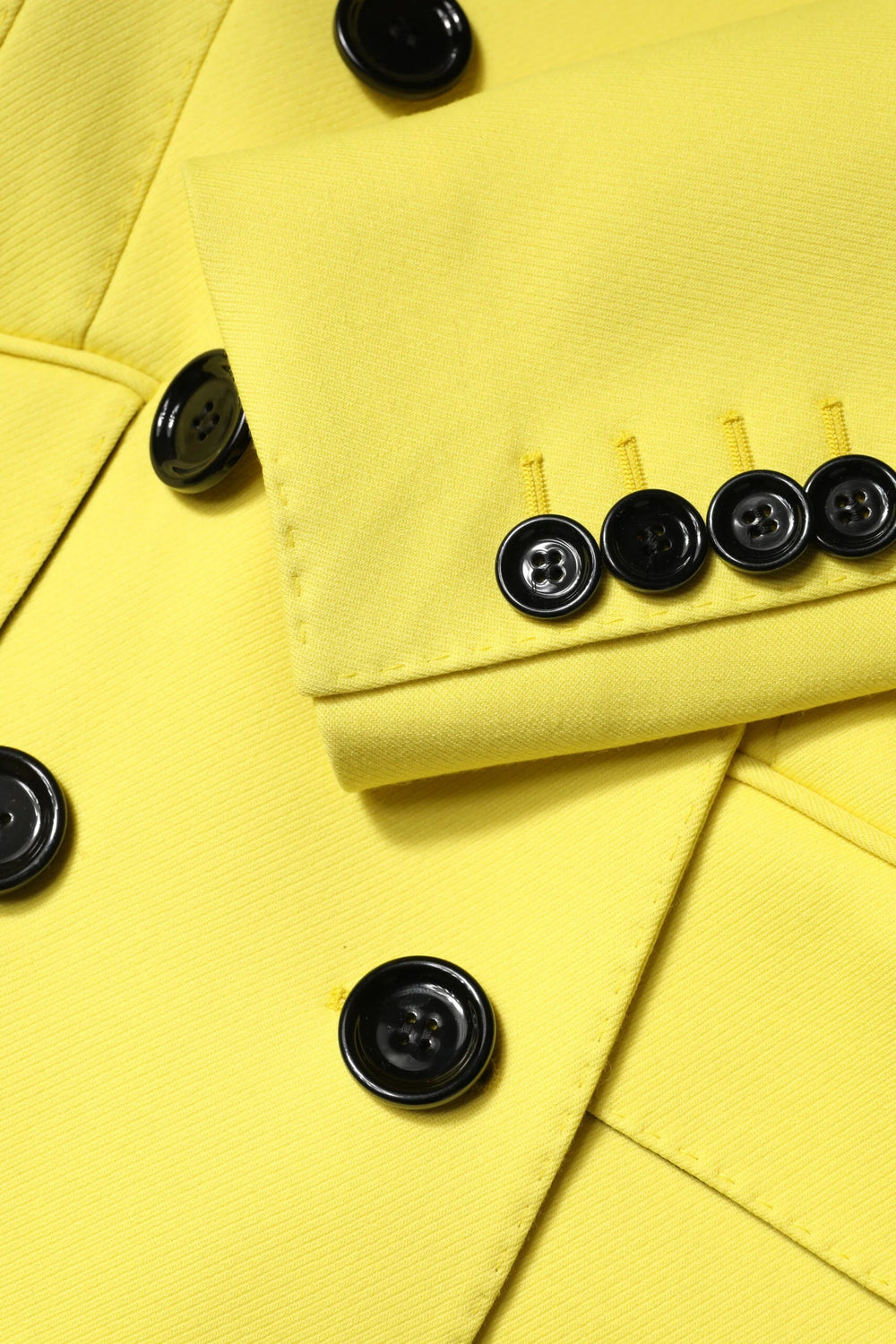 Dolce & Gabbana Yellow Double Breasted Trench Coat Jacket - Trench Coats