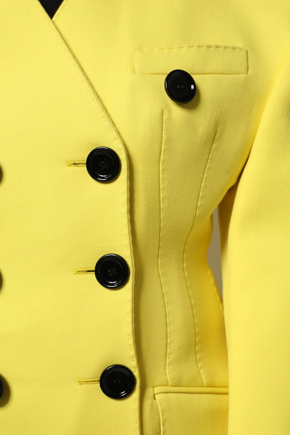 Dolce & Gabbana Yellow Double Breasted Trench Coat Jacket - Trench Coats