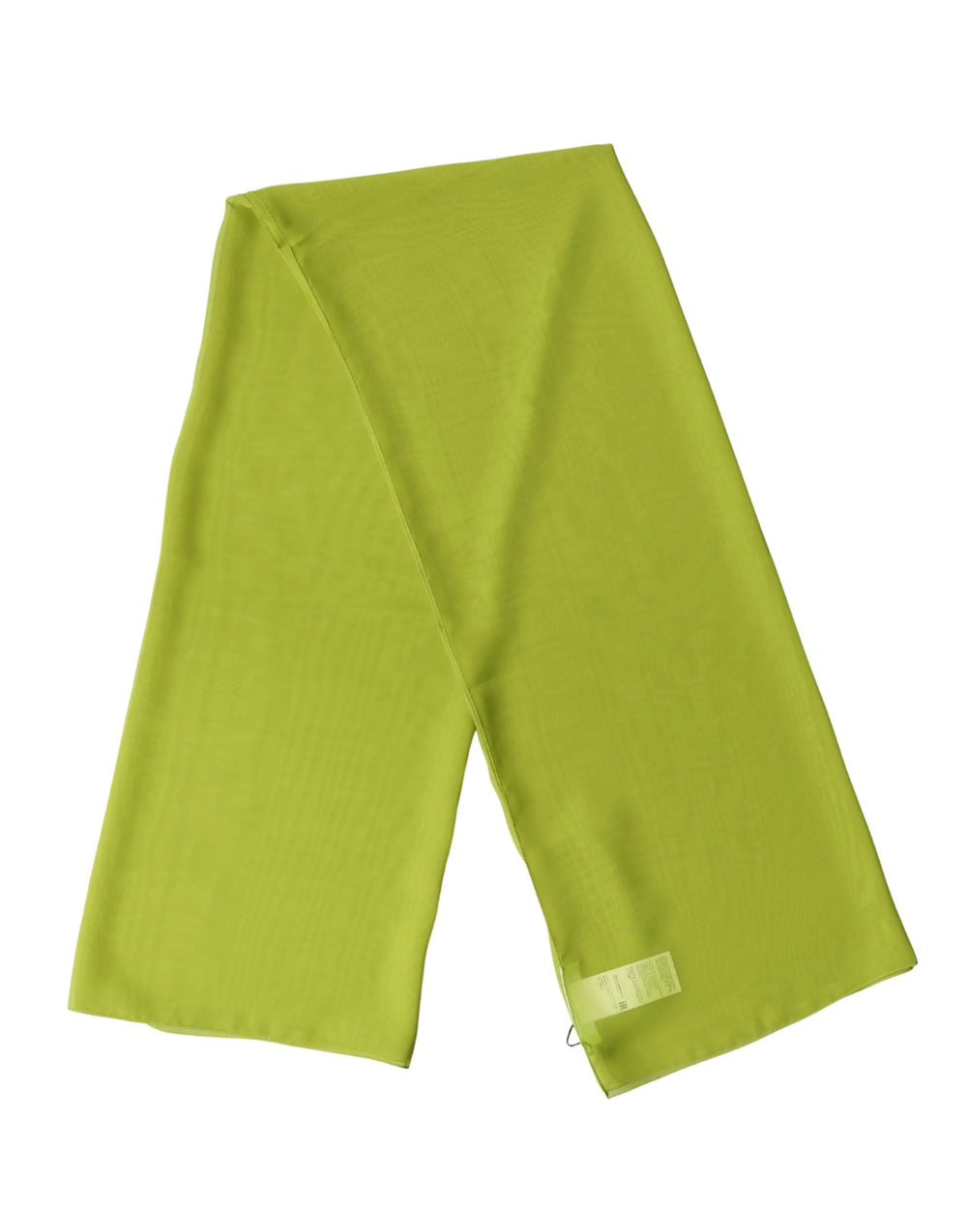 Dolce & Gabbana Yellow Green Neck Wrap Shawl Foulard 131cm x 99.5cm Scarf