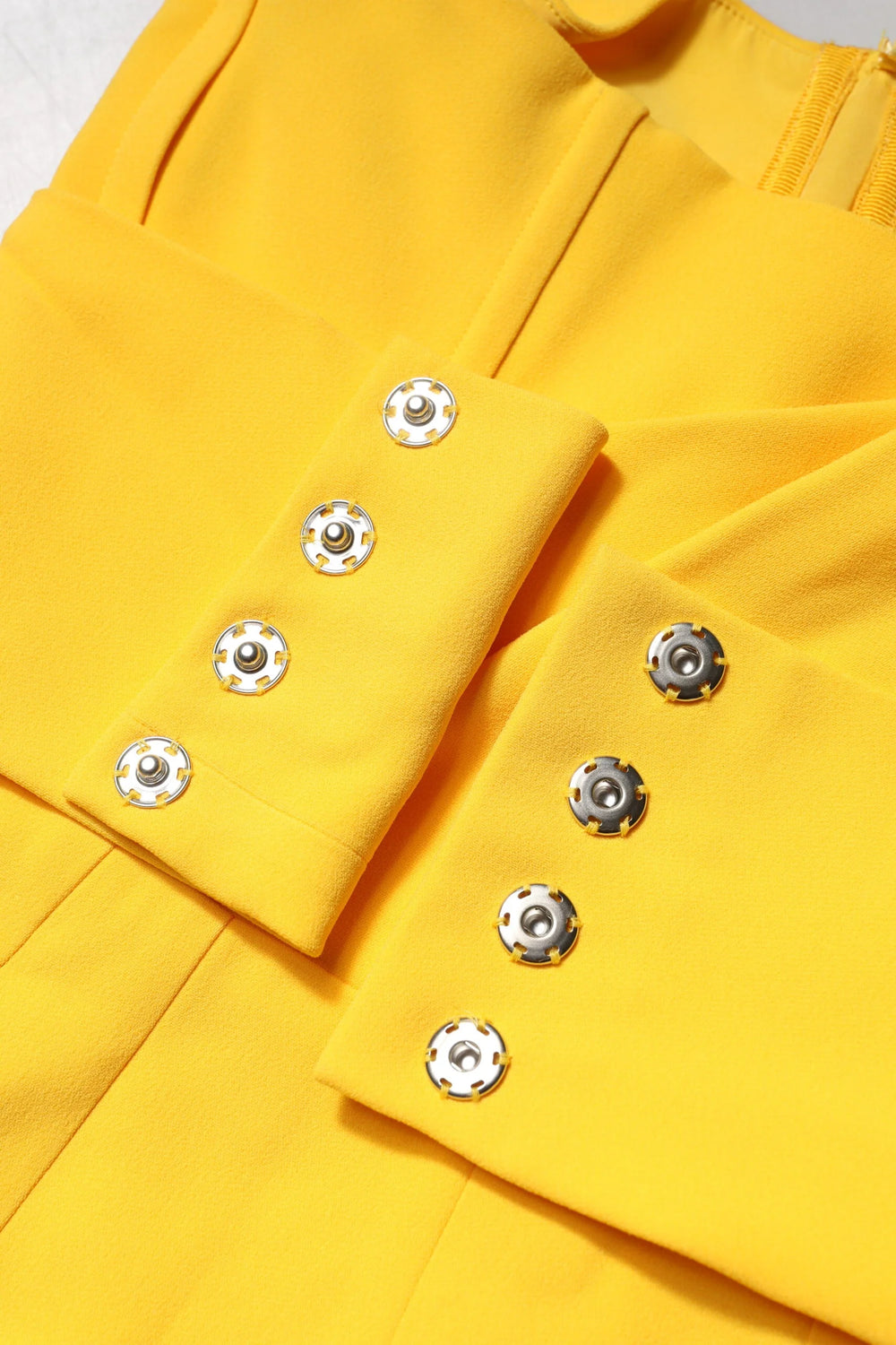 Dolce & Gabbana Yellow One Shoulder Side Slit Midi Dress - IT42|M - Dresses