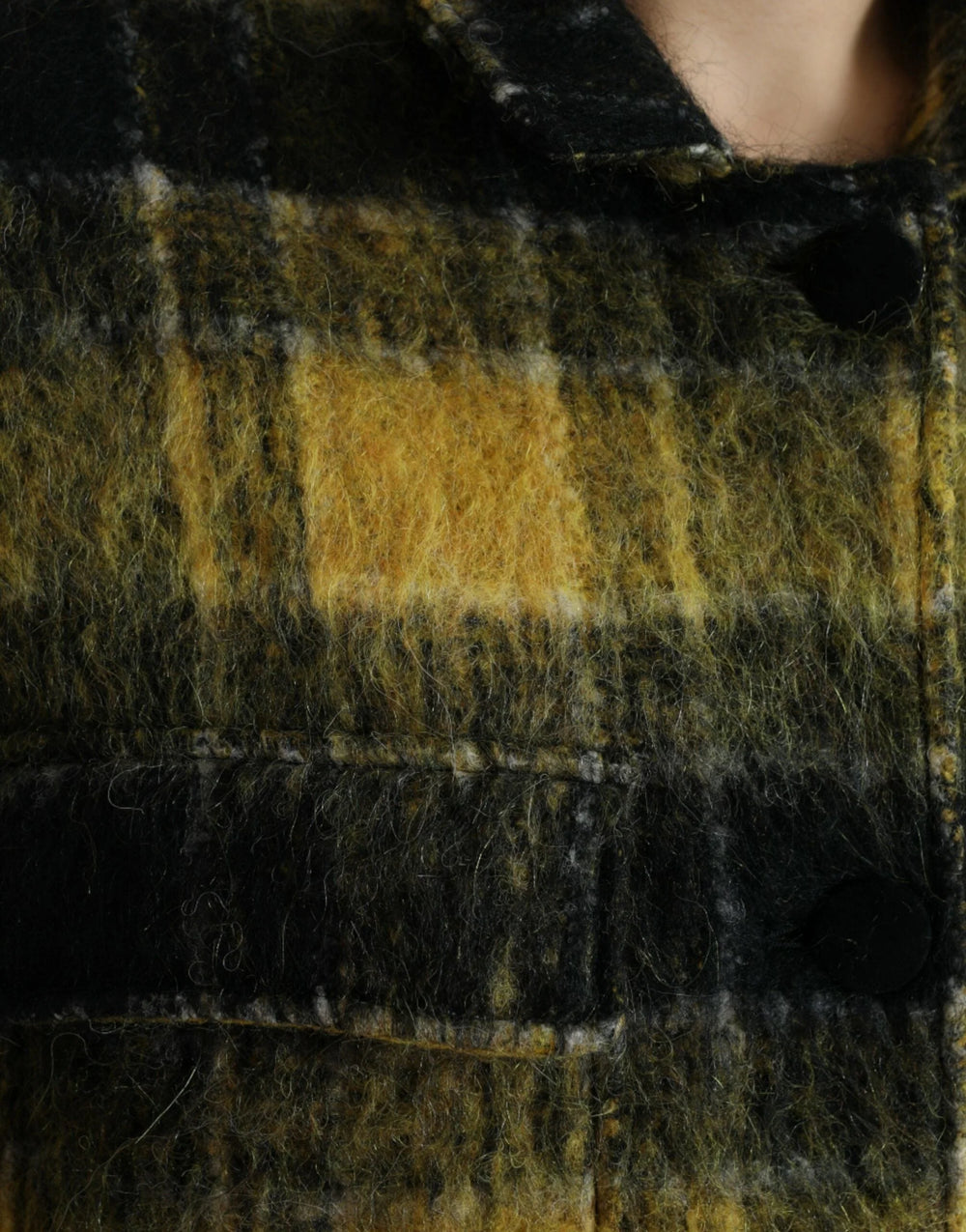 Dolce & Gabbana Yellow Plaid Long Sleeve Casual Coat Jacket - IT40|S - Trench Coats