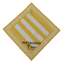 Dolce & Gabbana Yellow Portocervo Cotton Shawl Wrap Scarf - Scarves & Shawls