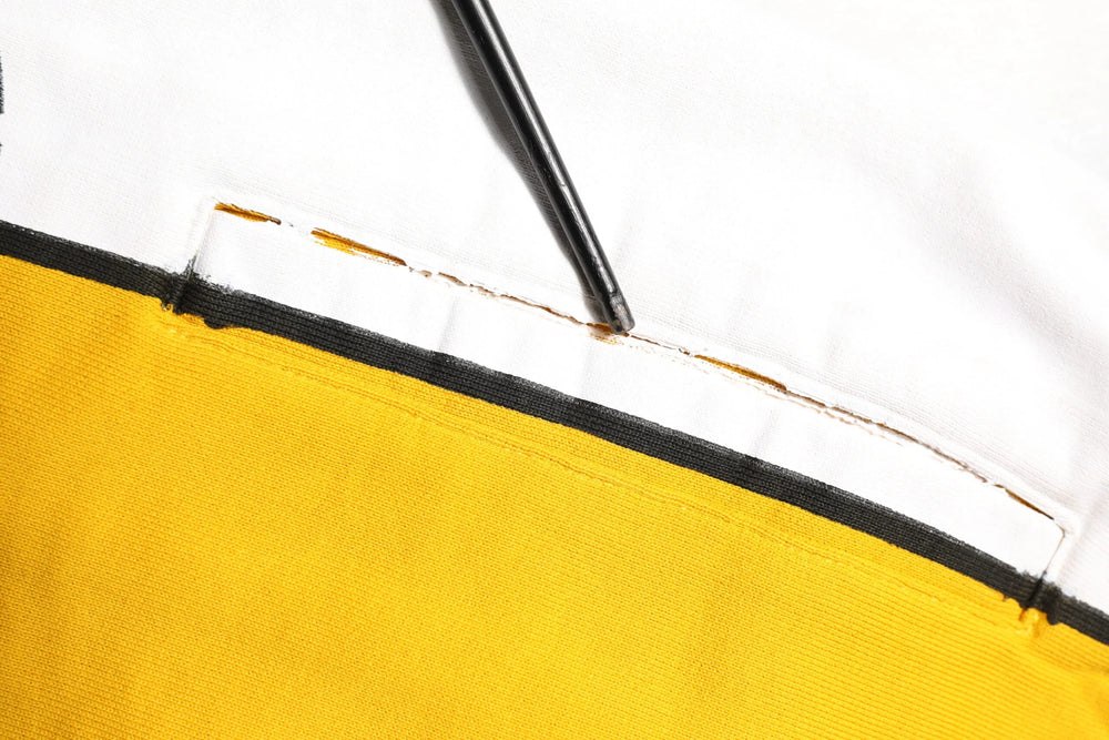 Dolce & Gabbana Yellow Print Cotton Drawstring Jogger Pants - IT56 | XXL - Joggers