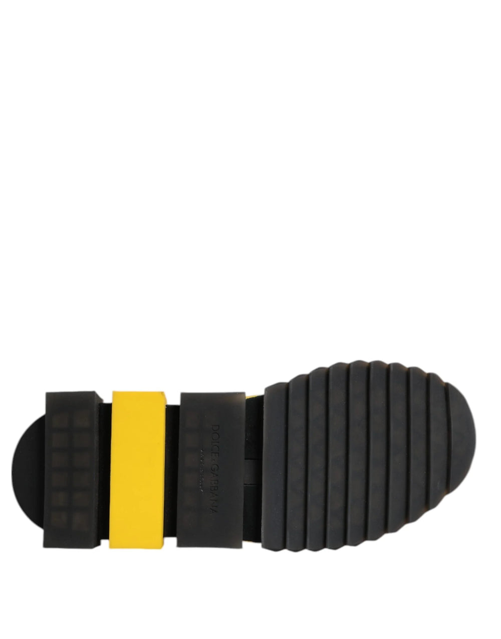 Dolce & Gabbana Yellow SORRENTO Sport Stretch Sneakers Shoes - EU40.5/US7.5 - Sneakers