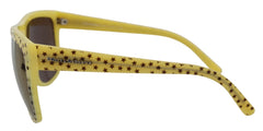 Dolce & Gabbana Yellow Stars Acetate Square Shades DG4125 Sunglasses - Sunglasses