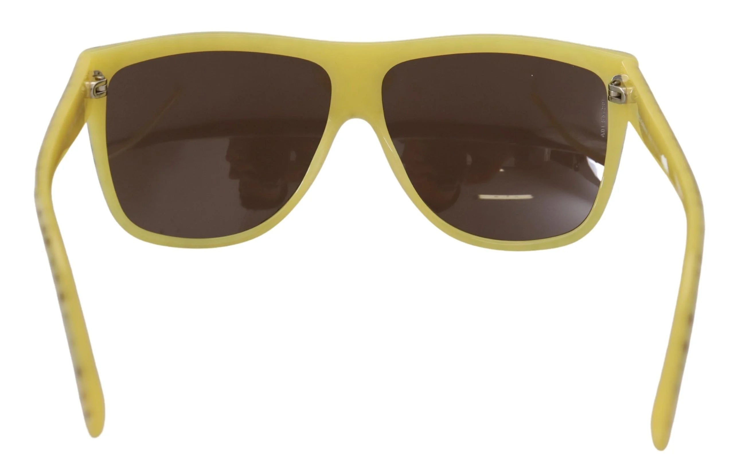 Dolce & Gabbana Yellow Stars Acetate Square Shades DG4125 Sunglasses - Sunglasses