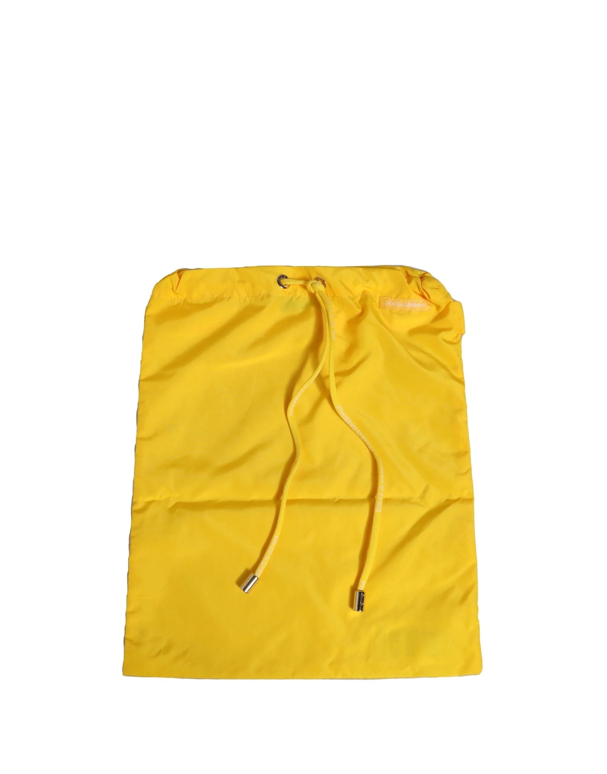 Dolce & Gabbana Yellow Waistband Logo Beachwear Brief Swimwear - IT4 | S - Swim Briefs