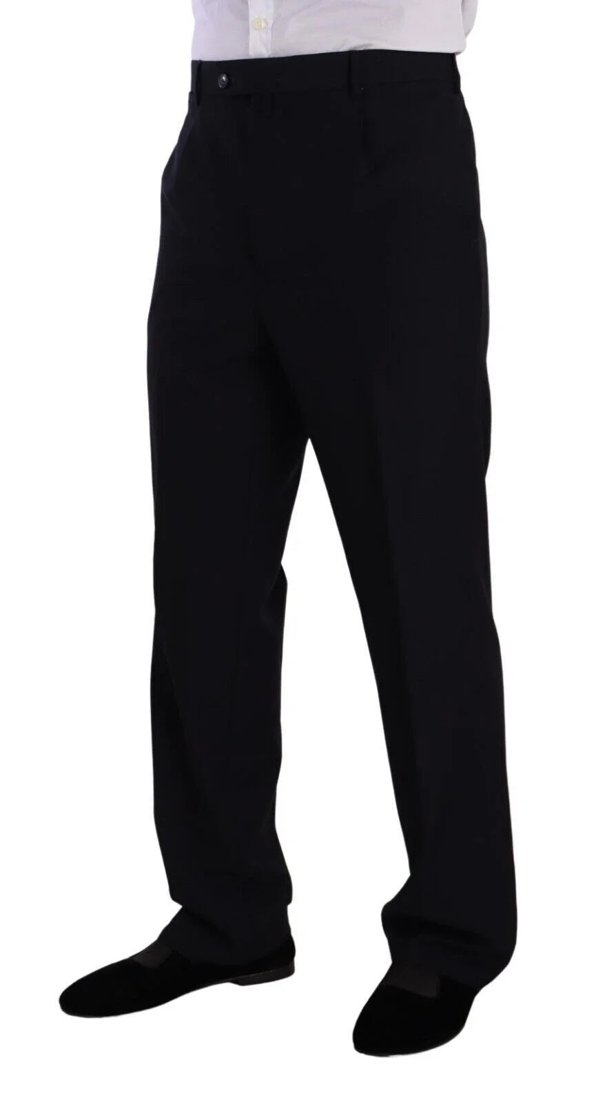 Domenico Tagliente Blue Polyester Single Breasted Formal Suit - IT49 | M - Suits