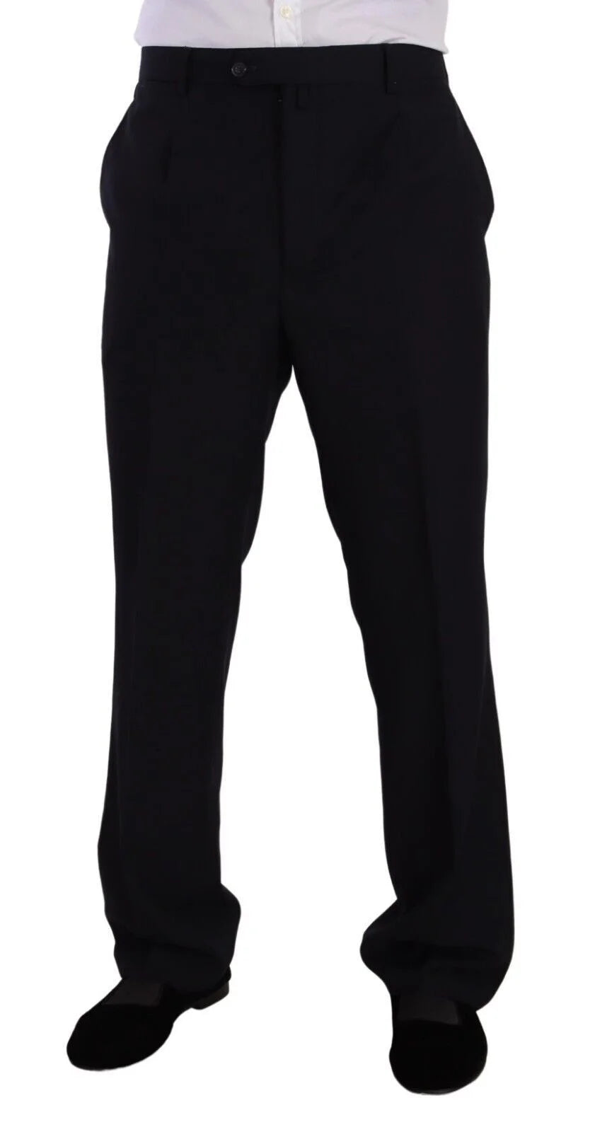 Domenico Tagliente Blue Polyester Single Breasted Formal Suit - IT49 | M - Suits