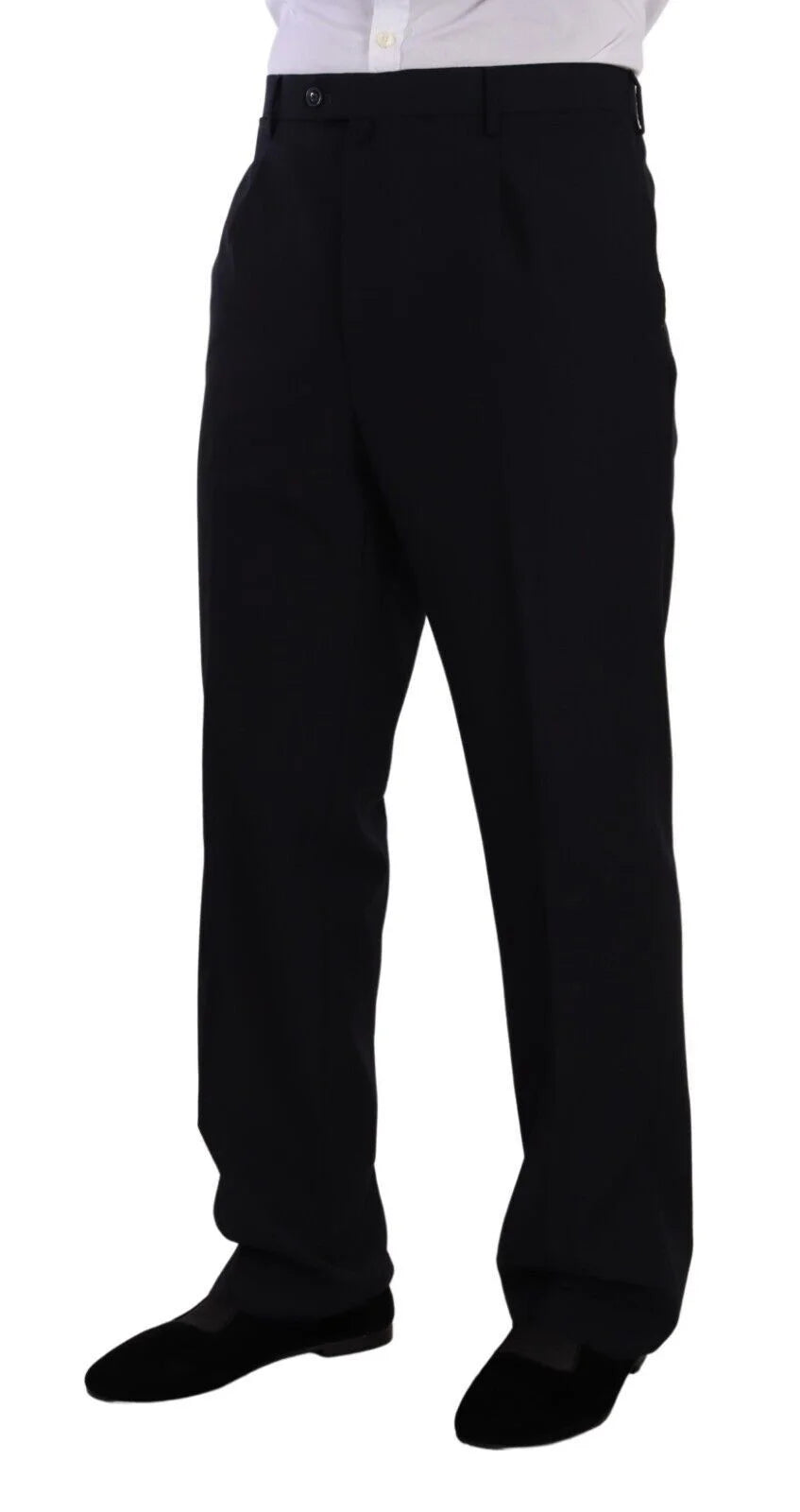 Domenico Tagliente Blue Polyester Single Breasted Formal Suit - IT51 | L - Suits