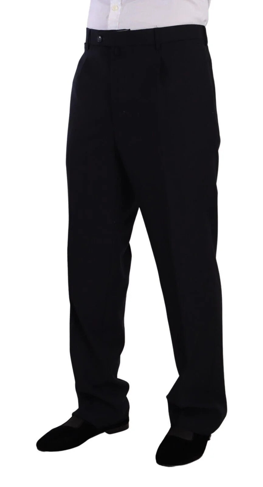 Domenico Tagliente Blue Polyester Single Breasted Formal Suit - IT51 | L - Suits