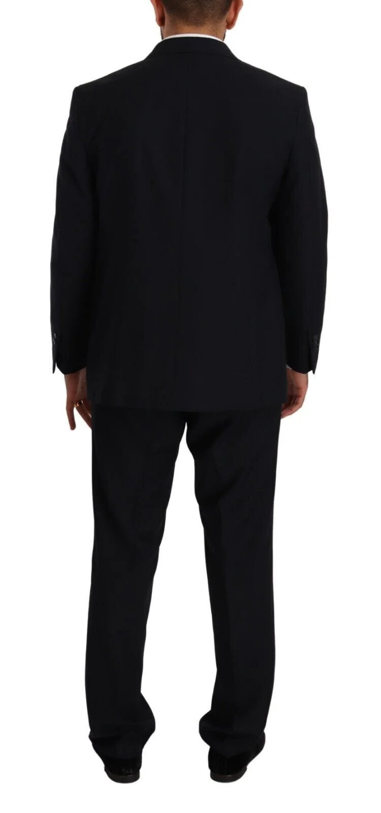 Domenico Tagliente Blue Polyester Single Breasted Formal Suit - IT51 | L - Suits