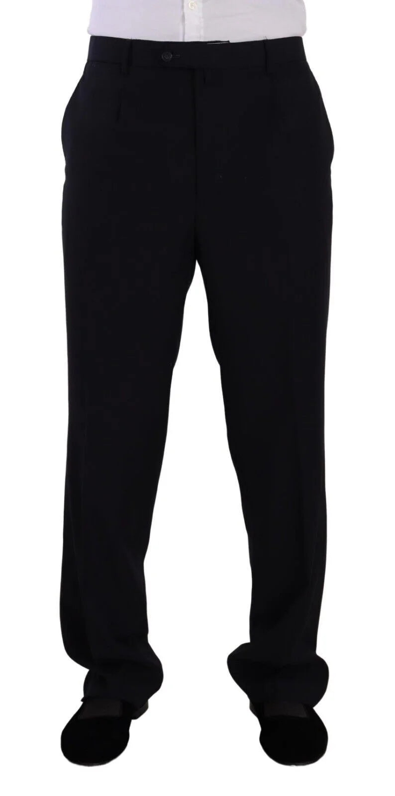 Domenico Tagliente Blue Polyester Single Breasted Formal Suit - IT51 | L - Suits