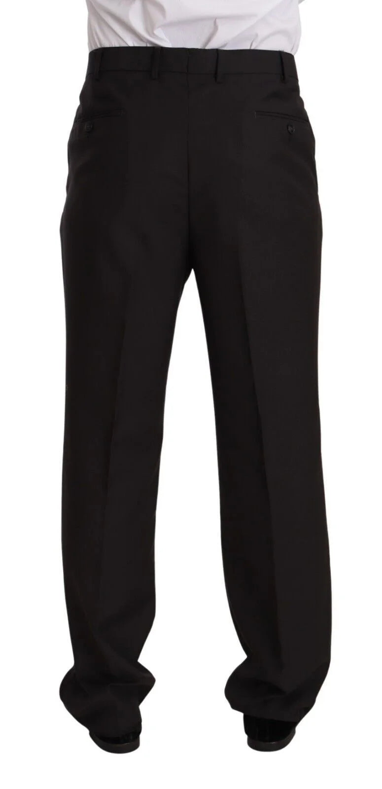 Domenico Tagliente Gray Polyester Single Breasted Formal Suit - IT49 | M - Suits