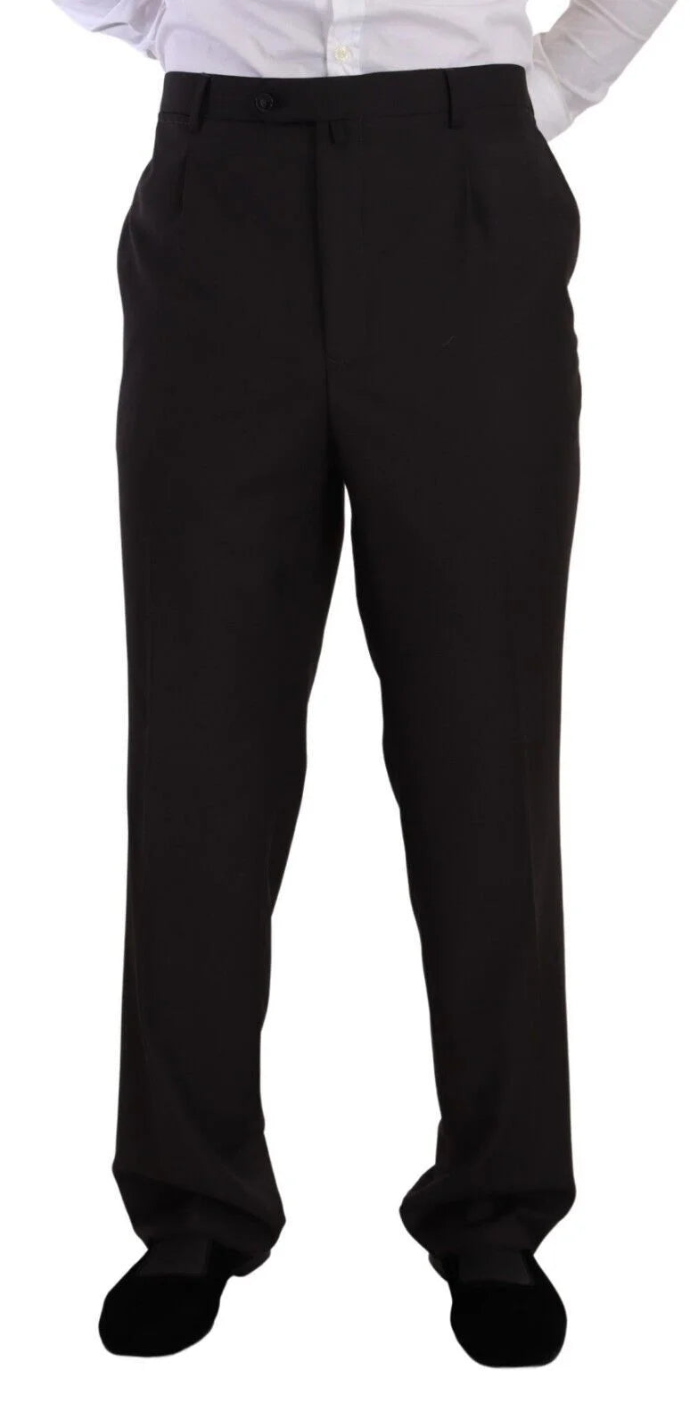 Domenico Tagliente Gray Polyester Single Breasted Formal Suit - IT53 | XL - Suits