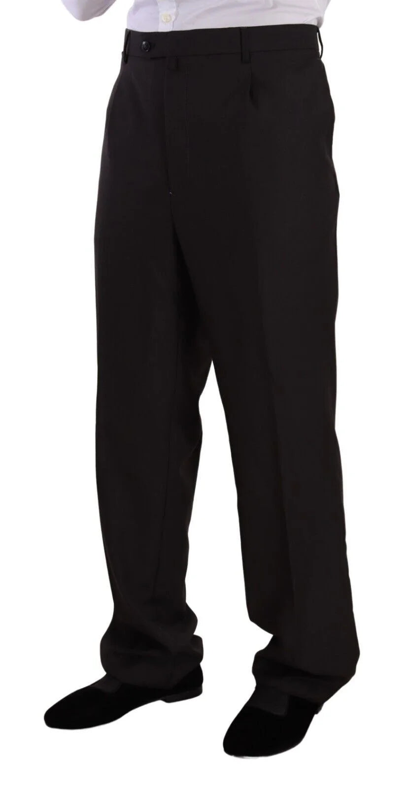 Domenico Tagliente Gray Polyester Single Breasted Formal Suit - IT55 | XL - Suits