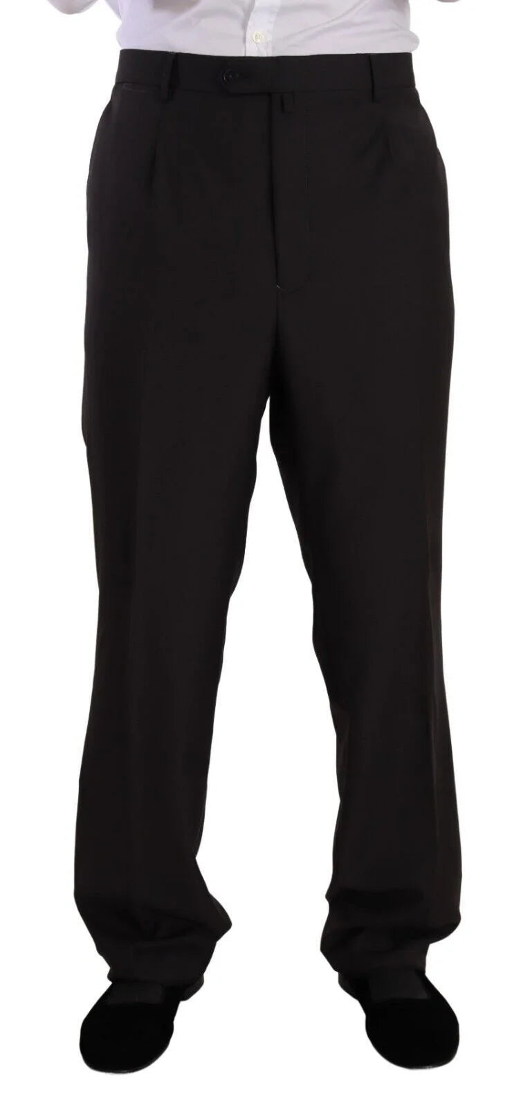 Domenico Tagliente Gray Polyester Single Breasted Formal Suit - IT55 | XL - Suits