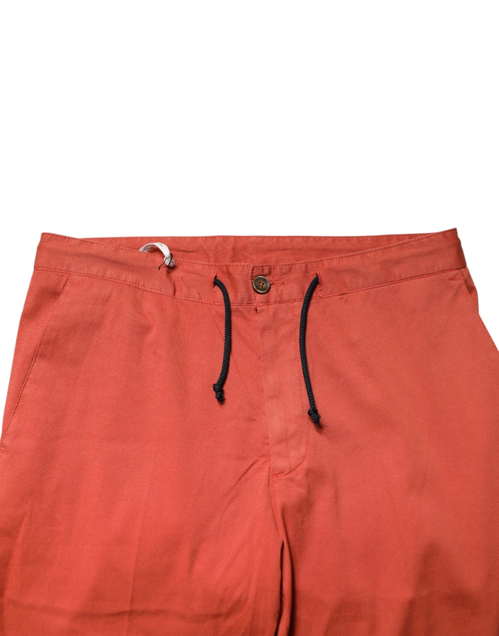 Domenico Tagliente Orange Skinny Fit Men Chino Trouser Pants - IT50 | L
