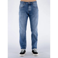 Don The Fuller Blue Cotton Men Jeans - IT38 | XS