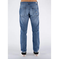 Don The Fuller Blue Cotton Men Jeans - IT38 | XS
