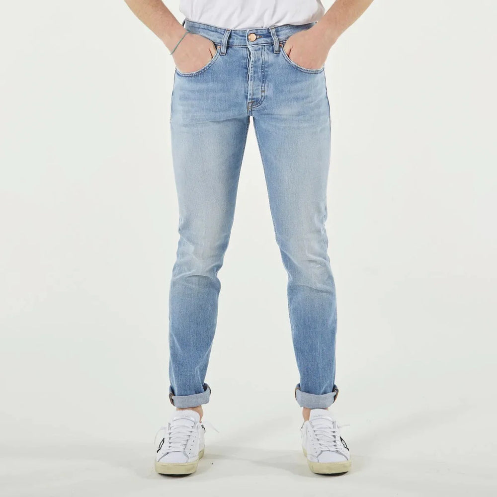 Don The Fuller Blue Cotton Men Jeans - W33 - Jeans