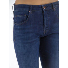 Don The Fuller Blue Cotton Men’s Jeans - IT41 | L
