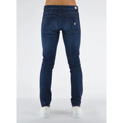 Don The Fuller Blue Cotton Men’s Jeans - IT41 | L
