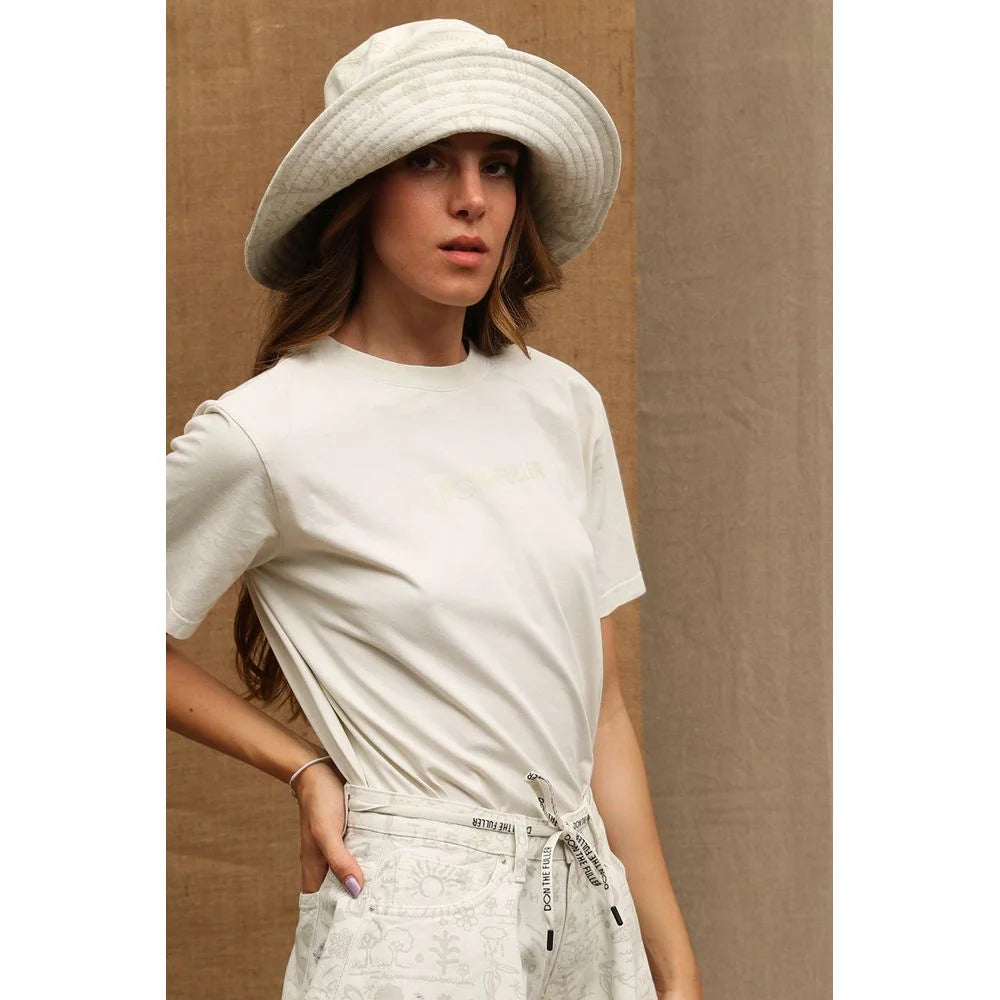 Don The Fuller ’White Cotton Women T-Shirt’ - S - T-Shirts