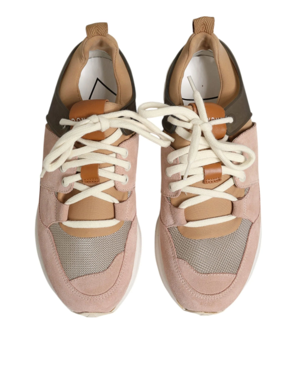 Dondup Multicolor Suede Low Top Women Sneakers Shoes - EU39/US8.5 - Sneakers