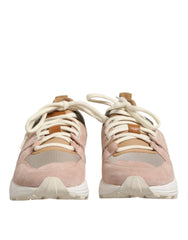 Dondup Multicolor Suede Low Top Women Sneakers Shoes - EU39/US8.5 - Sneakers