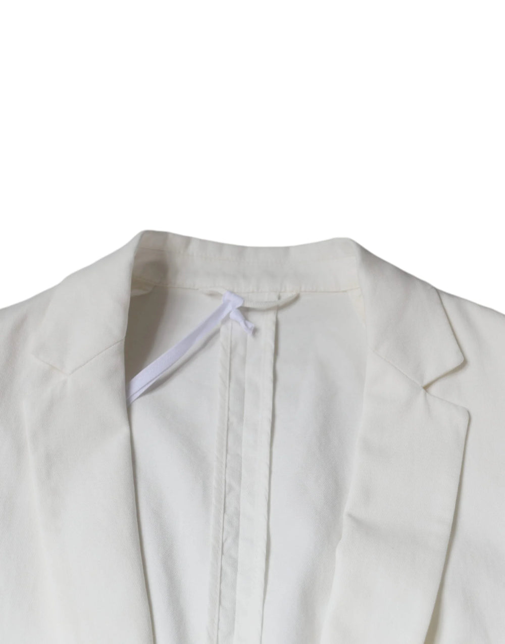 Dondup White Single Breasted One Button Dress Formal Blazer - IT50 | L - Sport Jackets
