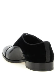 Doucal’s Black Lamb Leather Oxfords And Derbies