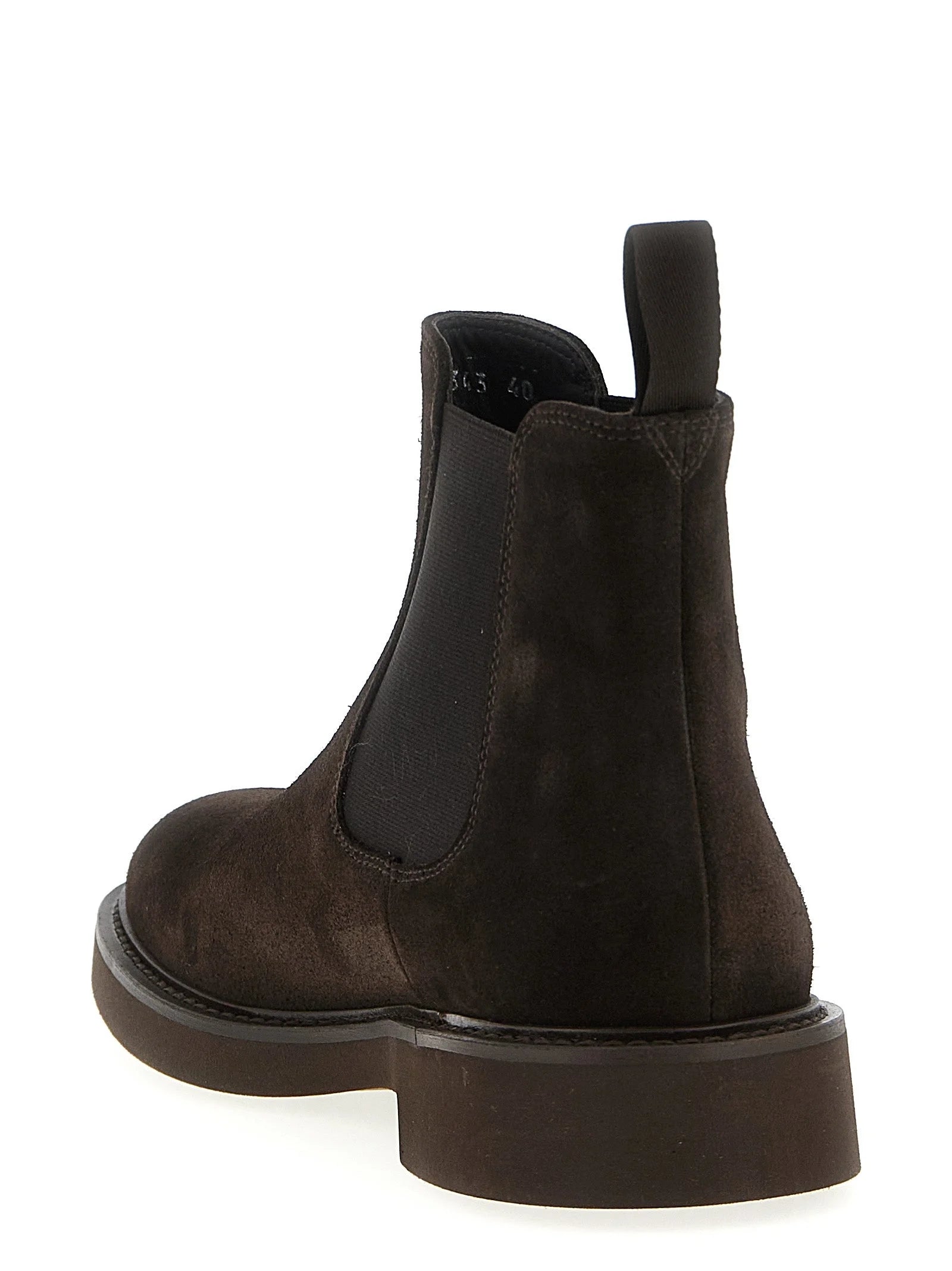Doucal’s Brown Calfskin Chelsea Boots