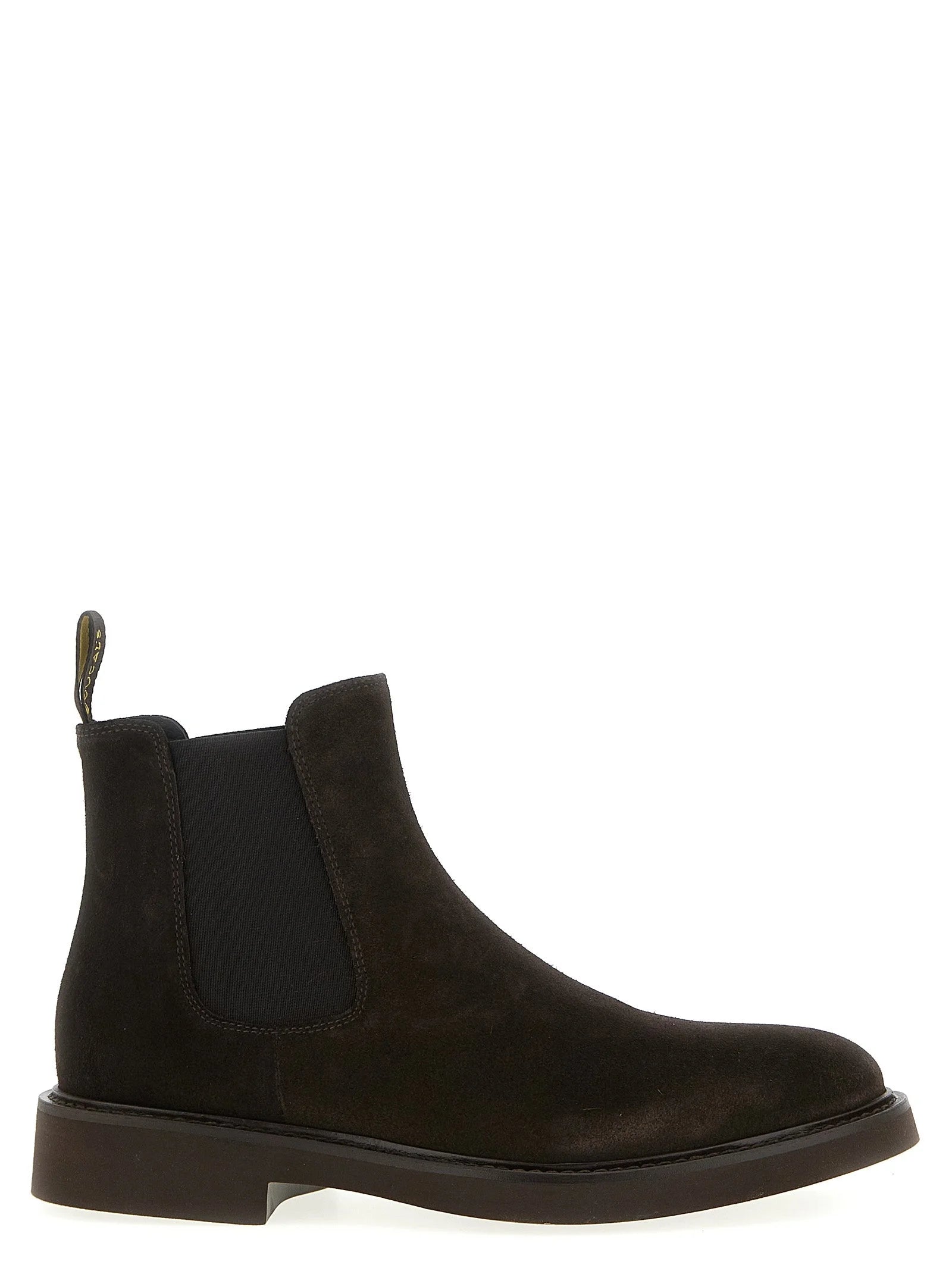 Doucal’s Brown Calfskin Chelsea Boots