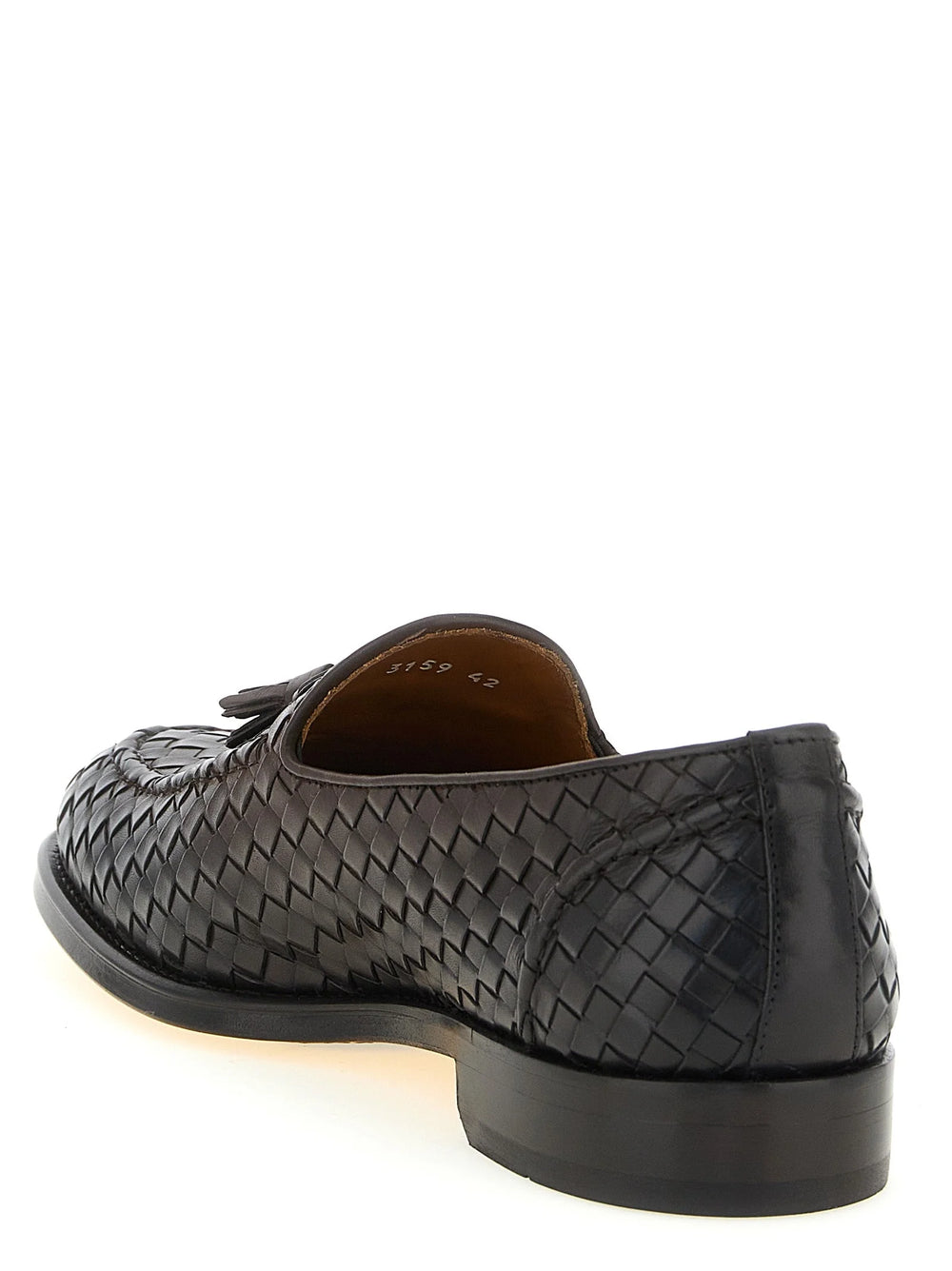 Doucal’s Brown Calfskin Slip-On Loafers