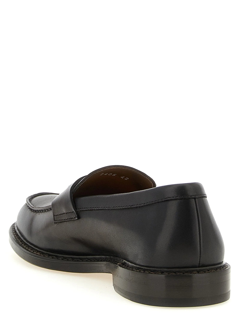 Doucal’s brune loafers i kalveskind
