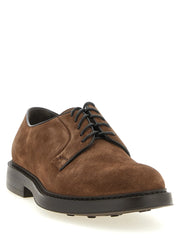 Doucal’s Brown Lamb Leather Oxfords And Derbies
