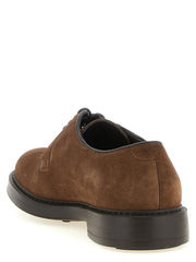 Doucal’s Brown Lamb Leather Oxfords And Derbies