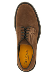 Doucal’s Brown Lamb Leather Oxfords And Derbies