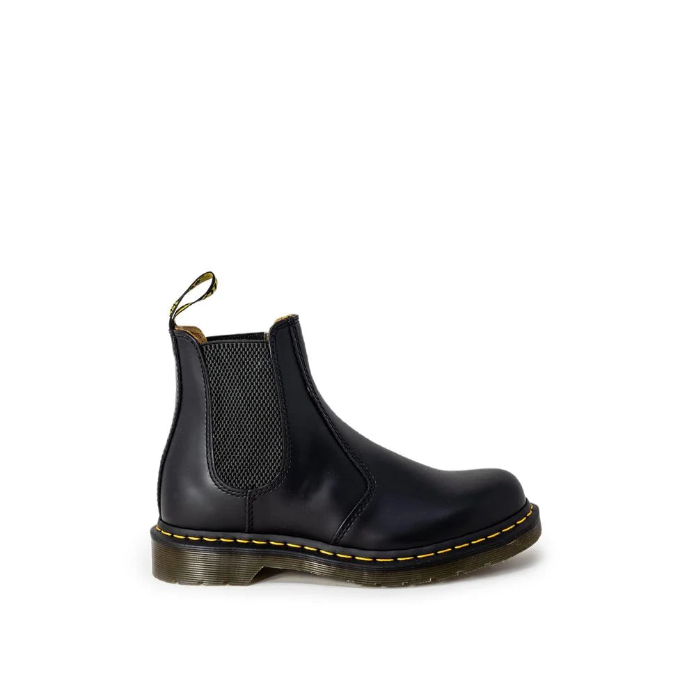 Dr. Martens Fekete Bőr Bokalencs Csizmák - Csizmák