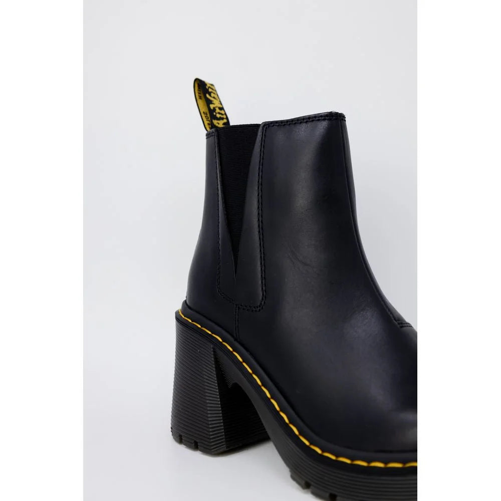 Dr. Martens Black Leather High Heel Pumps - EU40/US10